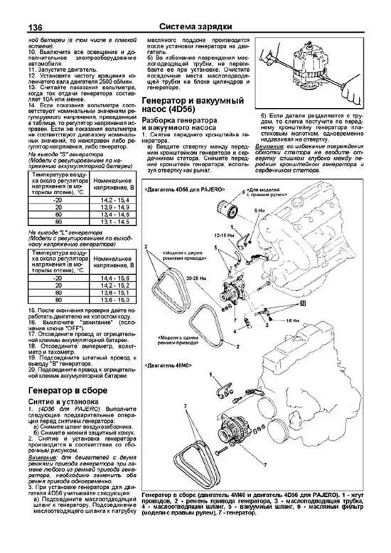Книга Mitsubishi двигатели 4M40, 4D56 для Pajero, Pajero Sport, L200, Challenger, Delica, L300, L400, Canter. Руководство по ремонту и эксплуатации. Профессионал. Легион-Aвтодата Книга Mitsubishi двигатели 4M40, 4D56 для Pajero, Pajero Sport, L200, Challenger, Delica, L300, L400, Canter. Руководство по ремонту и эксплуатации. Профессионал. Легион-Aвтодата