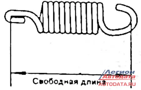 Пружина натяжного ролика