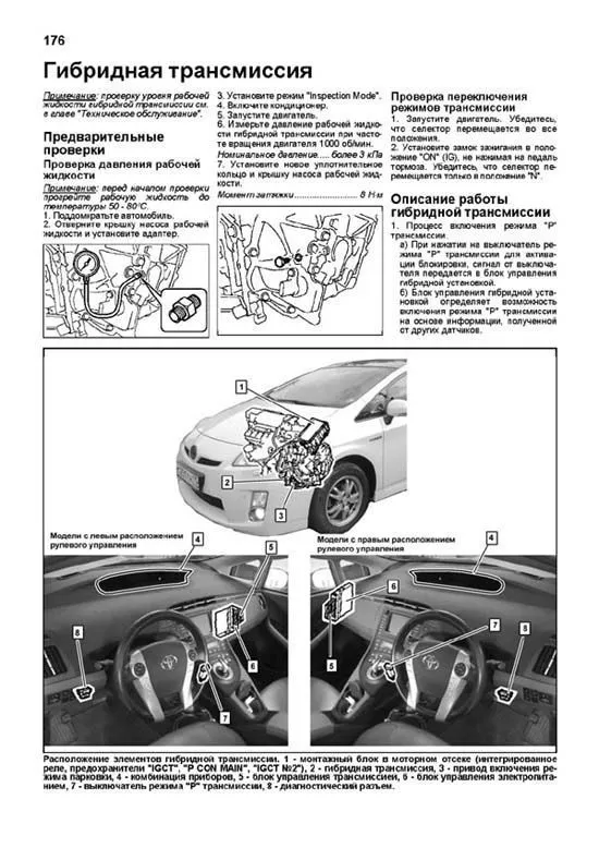 Книга Toyota Prius 2009-2015 бензин, электросхемы, каталог запчастей, черно-белые фото. Руководство по ремонту и эксплуатации автомобиля. Профессионал. Легион-Aвтодата Книга Toyota Prius 2009-2015 бензин, электросхемы, каталог запчастей, черно-белые фото. Руководство по ремонту и эксплуатации автомобиля. Профессионал. Легион-Aвтодата
