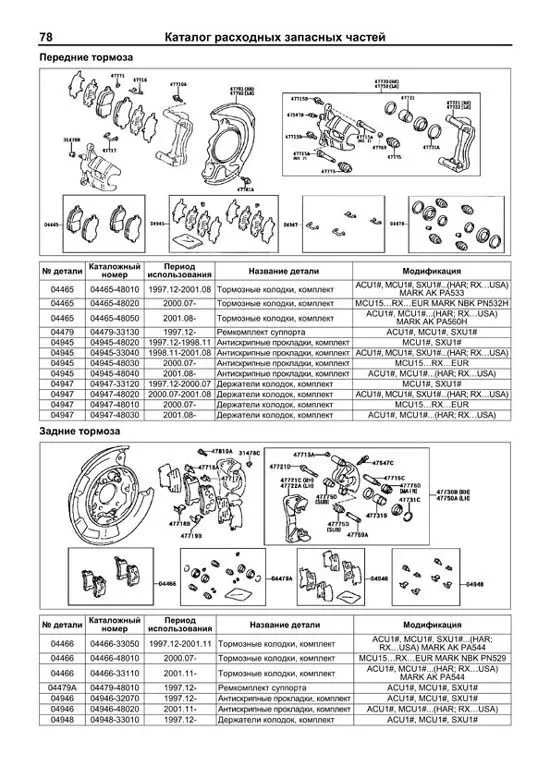 Книга Lexus RX300, Toyota Harrier 1997-2003 бензин, электросхемы, каталог запчастей. Руководство по ремонту и эксплуатации автомобиля. Профессионал. Легион-Aвтодата Книга Lexus RX300, Toyota Harrier 1997-2003 бензин, электросхемы, каталог запчастей. Руководство по ремонту и эксплуатации автомобиля. Профессионал. Легион-Aвтодата