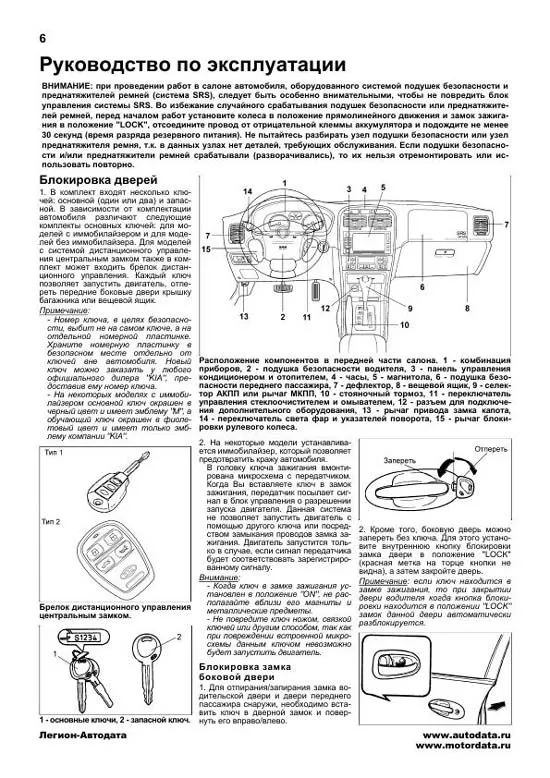 Книга Kia Magentis, Optima 2001-2006 бензин, электросхемы. Руководство по ремонту и эксплуатации автомобиля. Легион-Aвтодата Книга Kia Magentis, Optima 2001-2006 бензин, электросхемы. Руководство по ремонту и эксплуатации автомобиля. Легион-Aвтодата