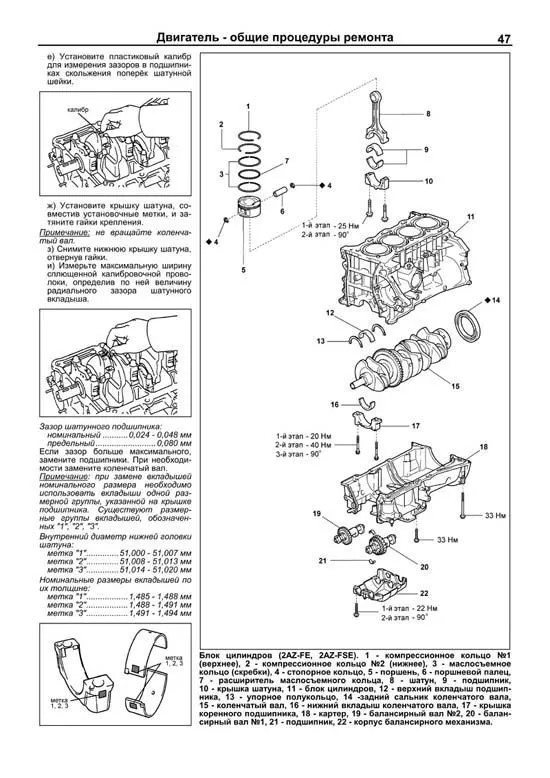 Книга Toyota бензиновые двигатели 1AZ-FE, 2AZ-FE, 1AZ-FSE, 2AZ-FSE. Руководство по ремонту и эксплуатации. Легион-Aвтодата Книга Toyota бензиновые двигатели 1AZ-FE, 2AZ-FE, 1AZ-FSE, 2AZ-FSE. Руководство по ремонту и эксплуатации. Легион-Aвтодата