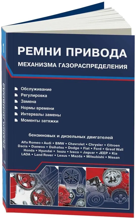 Справочник Ремни привода механизма газораспределения. 2 части. Легион-Aвтодата Справочник Ремни привода механизма газораспределения. 2 части. Легион-Aвтодата