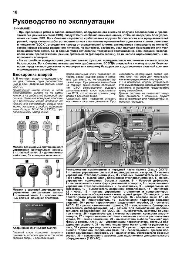 Книга Lexus GX470, Toyota Land Cruiser Prado 120 2002-2009 бензин, каталог запчастей, электросхемы. Руководство по ремонту и эксплуатации автомобиля. Профессионал. Легион-Aвтодата Книга Lexus GX470, Toyota Land Cruiser Prado 120 2002-2009 бензин, каталог запчастей, электросхемы. Руководство по ремонту и эксплуатации автомобиля. Профессионал. Легион-Aвтодата