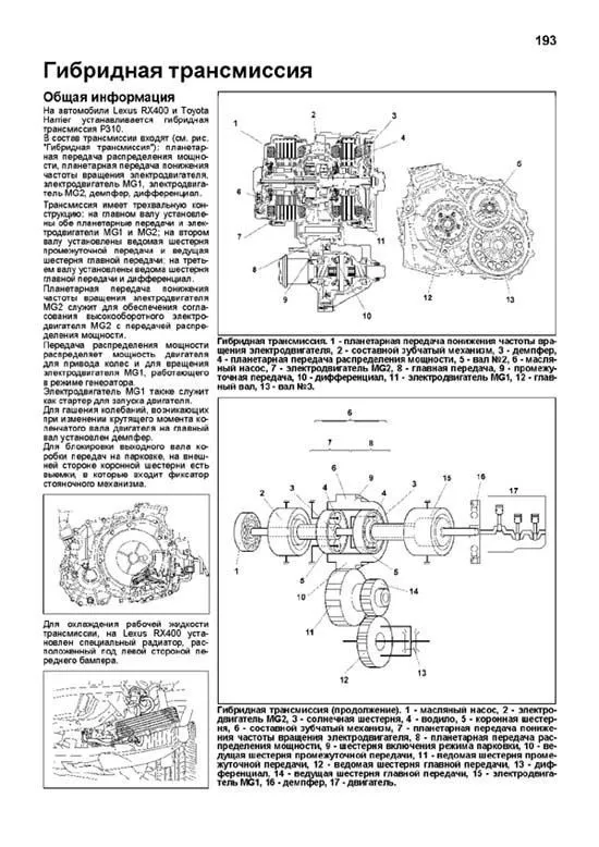 Книга Lexus RX400h 2005-2008, Toyota Harrier Hybrid с 2005 бензин, электросхемы, каталог запчастей. Руководство по ремонту и эксплуатации автомобиля. Автолюбитель. Легион-Aвтодата Книга Lexus RX400h 2005-2008, Toyota Harrier Hybrid с 2005 бензин, электросхемы, каталог запчастей. Руководство по ремонту и эксплуатации автомобиля. Автолюбитель. Легион-Aвтодата