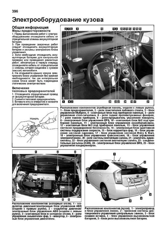 Книга Toyota Prius 2009-2015 бензин, электросхемы, каталог запчастей, черно-белые фото. Руководство по ремонту и эксплуатации автомобиля. Профессионал. Легион-Aвтодата Книга Toyota Prius 2009-2015 бензин, электросхемы, каталог запчастей, черно-белые фото. Руководство по ремонту и эксплуатации автомобиля. Профессионал. Легион-Aвтодата