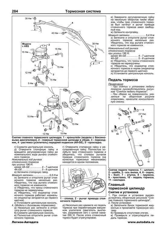 Книга Toyota Corolla, Sprinter, Levin, Trueno 1995-2000 праворульные модели бензин, дизель, электросхемы. Руководство по ремонту и эксплуатации автомобиля. Легион-Aвтодата Книга Toyota Corolla, Sprinter, Levin, Trueno 1995-2000 праворульные модели бензин, дизель, электросхемы. Руководство по ремонту и эксплуатации автомобиля. Легион-Aвтодата