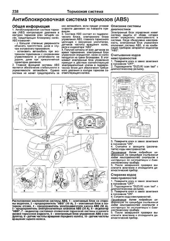 Книга Suzuki Escudo с 2005 бензин, электросхемы, ч/б фото. Руководство по ремонту и эксплуатации автомобиля. Автолюбитель. Легион-Aвтодата Книга Suzuki Escudo с 2005 бензин, электросхемы, ч/б фото. Руководство по ремонту и эксплуатации автомобиля. Автолюбитель. Легион-Aвтодата