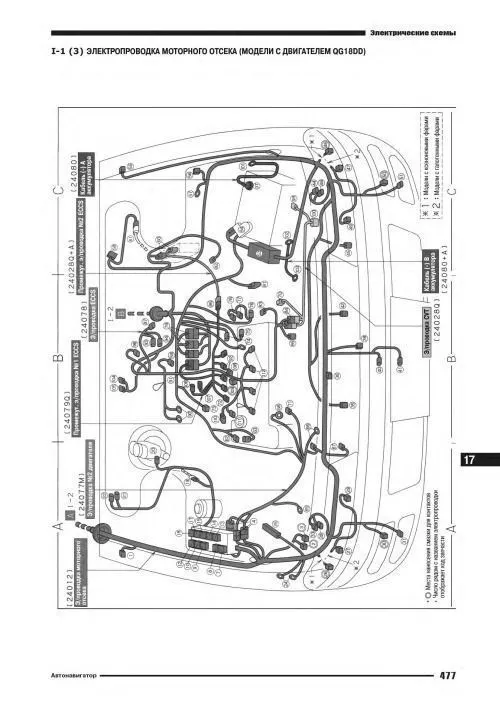 Nissan Bluebird 1996-2001 бензин, электросхемы. Руководство по ремонту и эксплуатации автомобиля. Автонавигатор Nissan Bluebird 1996-2001 бензин, электросхемы. Руководство по ремонту и эксплуатации автомобиля. Автонавигатор