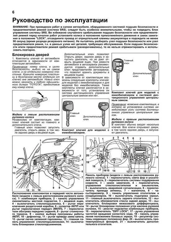 Книга Toyota Land Cruiser 100, 105 1998-2007 дизель, электросхемы, рестайлинг c 2003. Руководство по ремонту и эксплуатации автомобиля. Профессионал. 2 тома. Легион-Aвтодата Книга Toyota Land Cruiser 100, 105 1998-2007 дизель, электросхемы, рестайлинг c 2003. Руководство по ремонту и эксплуатации автомобиля. Профессионал. 2 тома. Легион-Aвтодата