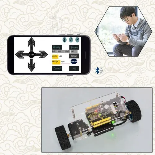 Робот конструктор Arduino программируемый GyroBot 2WD балансир Робот конструктор Arduino программируемый GyroBot 2WD балансир