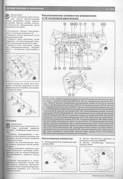 Книга Hyundai Elantra MD, Avante с 2010 бензин, электросхемы. Руководство по ремонту и эксплуатации автомобиля. Монолит