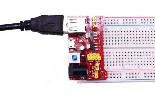 Модуль питания 3,3V 5V со входом Micro USB расширения Microbit Модуль питания 3,3V 5V со входом Micro USB расширения Microbit
