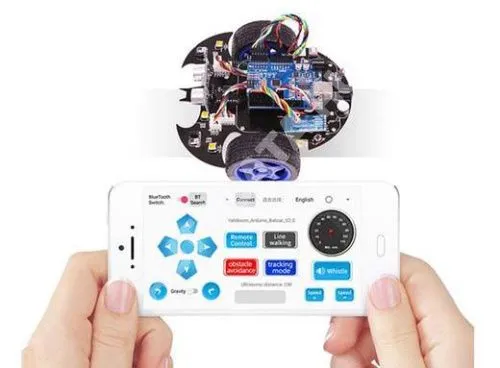 Робот конструктор Arduino программируемый Bat мобил Робот конструктор Arduino программируемый Bat мобил