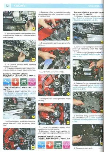 Книга Kia Ceed с 2012 бензин, цветные фото и электросхемы. Руководство по ремонту и эксплуатации автомобиля. Третий Рим Книга Kia Ceed с 2012 бензин, цветные фото и электросхемы. Руководство по ремонту и эксплуатации автомобиля. Третий Рим