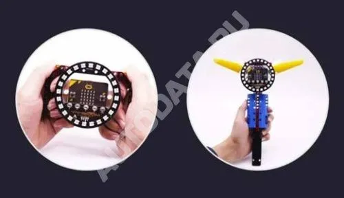 Плата Оптическое кольцо расширения Microbit програмируемая Плата Оптическое кольцо расширения Microbit програмируемая