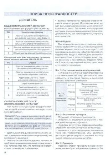 Книга Volvo FM, FH модели до 2005 дизель, электросхемы. Руководство по ремонту и техническому обслуживанию грузового автомобиля. Том 3. ДИЕЗ