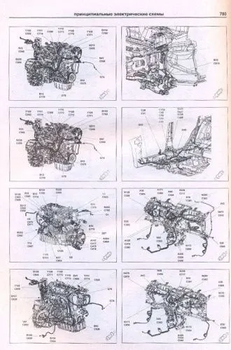 Книга Ford Focus 2 2004-2011, рестайлинг с 2008 бензин, дизель, электросхемы. Руководство по ремонту и эксплуатации автомобиля. Атласы автомобилей