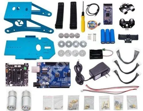 Робот конструктор Arduino программируемый гусеничный танк G1 Робот конструктор Arduino программируемый гусеничный танк G1