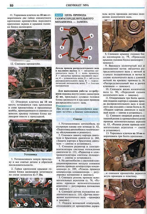 Книга Chevrolet Niva с 2001, рестайлинг с 2009 бензин, цветные фото. Руководство по ремонту и эксплуатации автомобиля. Мир Автокниг Книга Chevrolet Niva с 2001, рестайлинг с 2009 бензин, цветные фото. Руководство по ремонту и эксплуатации автомобиля. Мир Автокниг