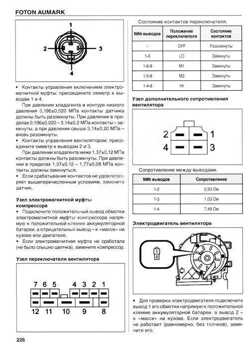 Книга Foton Aumark дизель BJ493ZLQ 2,8. Руководство по ремонту и техническому обслуживанию грузового автомобиля. СпецИнфо Книга Foton Aumark дизель BJ493ZLQ 2,8. Руководство по ремонту и техническому обслуживанию грузового автомобиля. СпецИнфо