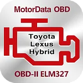 Плагин MotorData ELM327 OBD Диагностика автомобилей Toyota и Lexus Hybrid