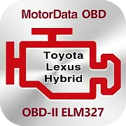 Плагин MotorData ELM327 OBD Диагностика автомобилей Toyota и Lexus Hybrid