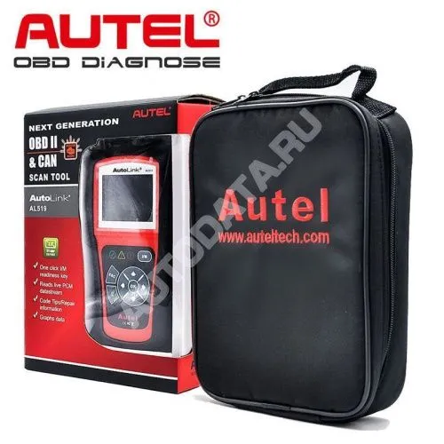 Автосканер Autel Autolink AL519 мультимарочный для диагностики автомобилей