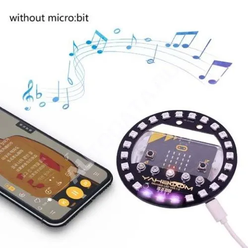 Плата Оптическое кольцо расширения Microbit програмируемая Плата Оптическое кольцо расширения Microbit програмируемая