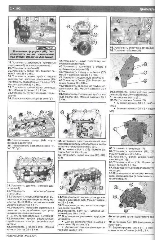 Книга Fiat Ducato, Peugeot Boxer, Citroen Jumper с 2006 дизель, электросхемы. Руководство по ремонту и эксплуатации автомобиля. Монолит