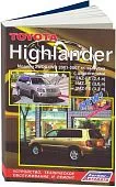 Книга Toyota Highlander 2001-2007 бензин, каталог з/ч, электросхемы. Руководство по ремонту и эксплуатации автомобиля. Легион-Aвтодата